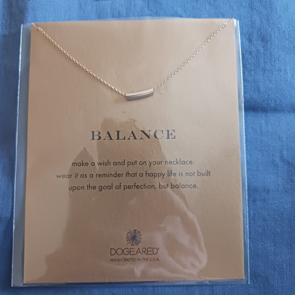 Dogeared Balance Necklace | New/Sealed